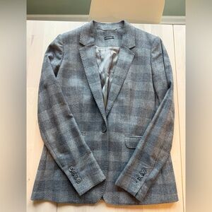 Massimo Dutti Check / Grey Tartan Blazer